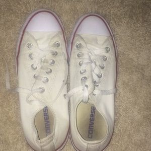 White low top converse